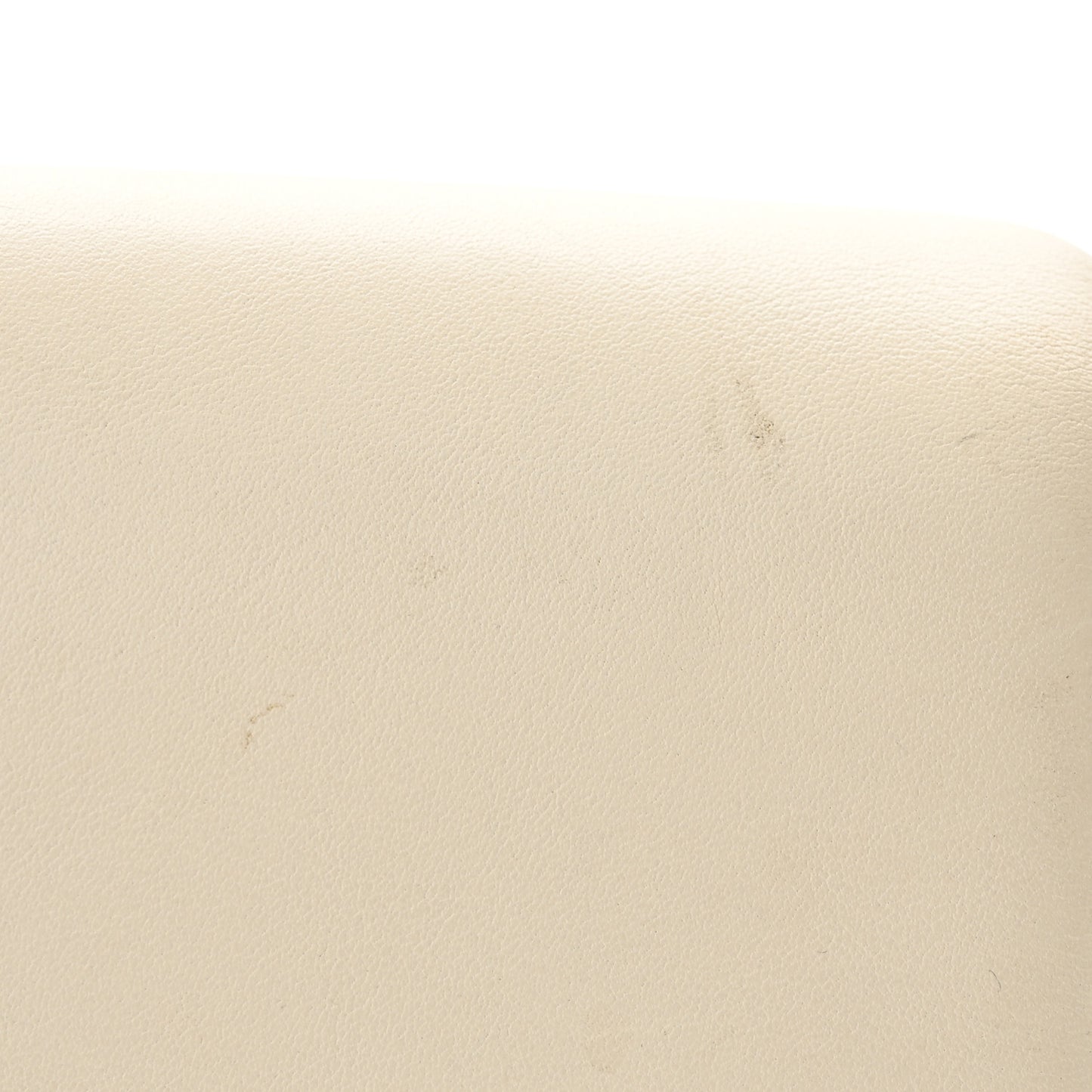 Calfskin Alix Saddle Crossbody Bag Off White