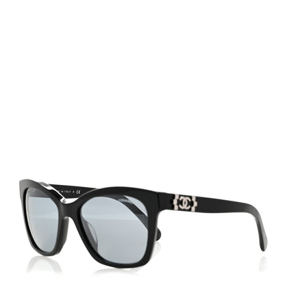 Chanel Acetate CC Butterfly Signature Sunglasses 5313-A Black 1 of 8