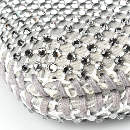 Stella McCartney Mesh Crystal Mini Falabella Tote Silver 7 of 8