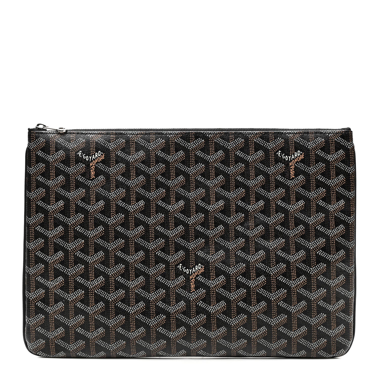 Goyard Goyardine Senat Pochette MM Black 1 of 7