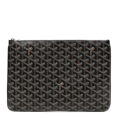 Goyard Goyardine Senat Pochette MM Black 1 of 7