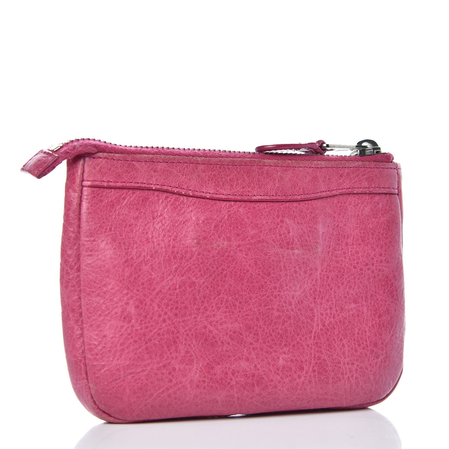 Balenciaga Agneau Giant 12 M Porte-Monnaie Coin Purse Cyclamen 3 of 8