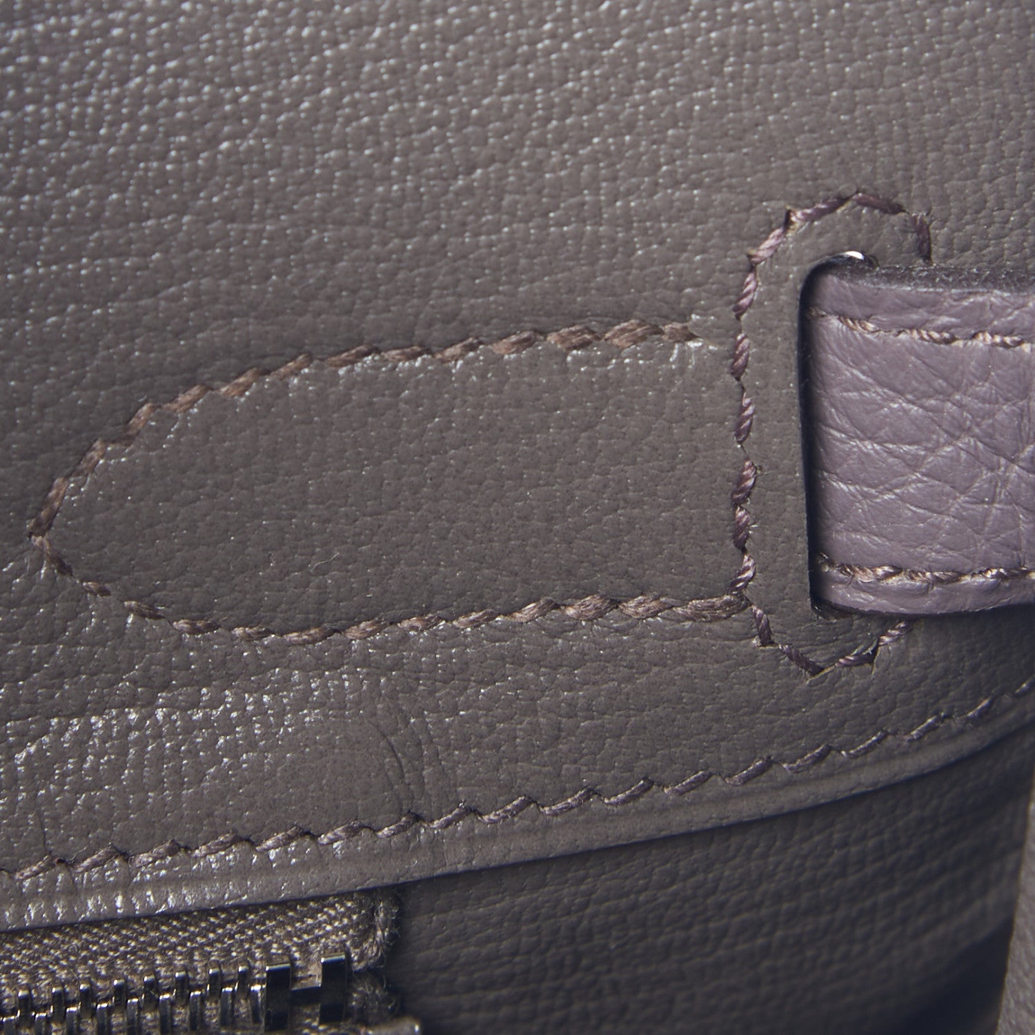 Hermes Togo Birkin 30 Etain 17 of 31