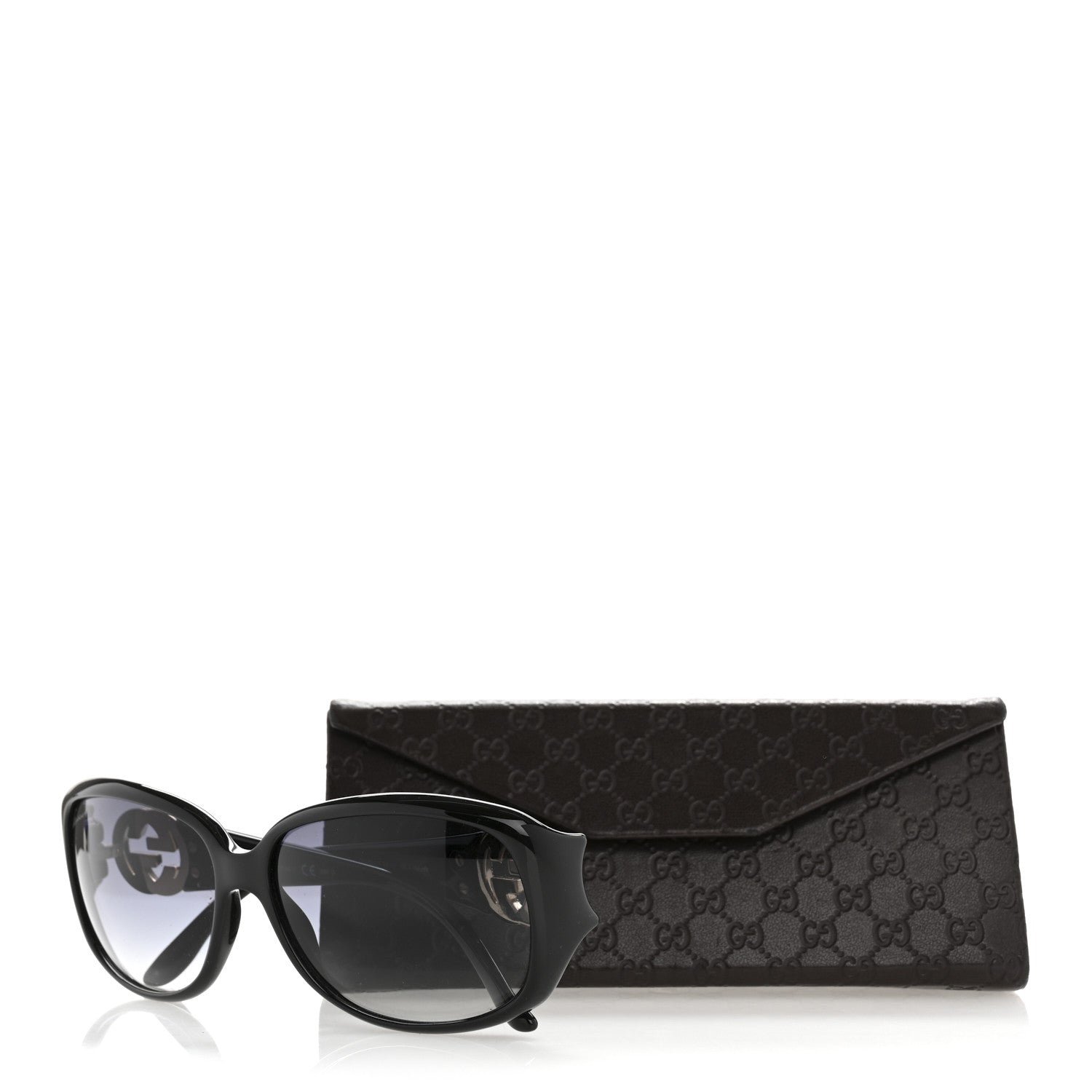 Gucci Acetate Crystal GG Sunglasses GG3578/S Black 9 of 9