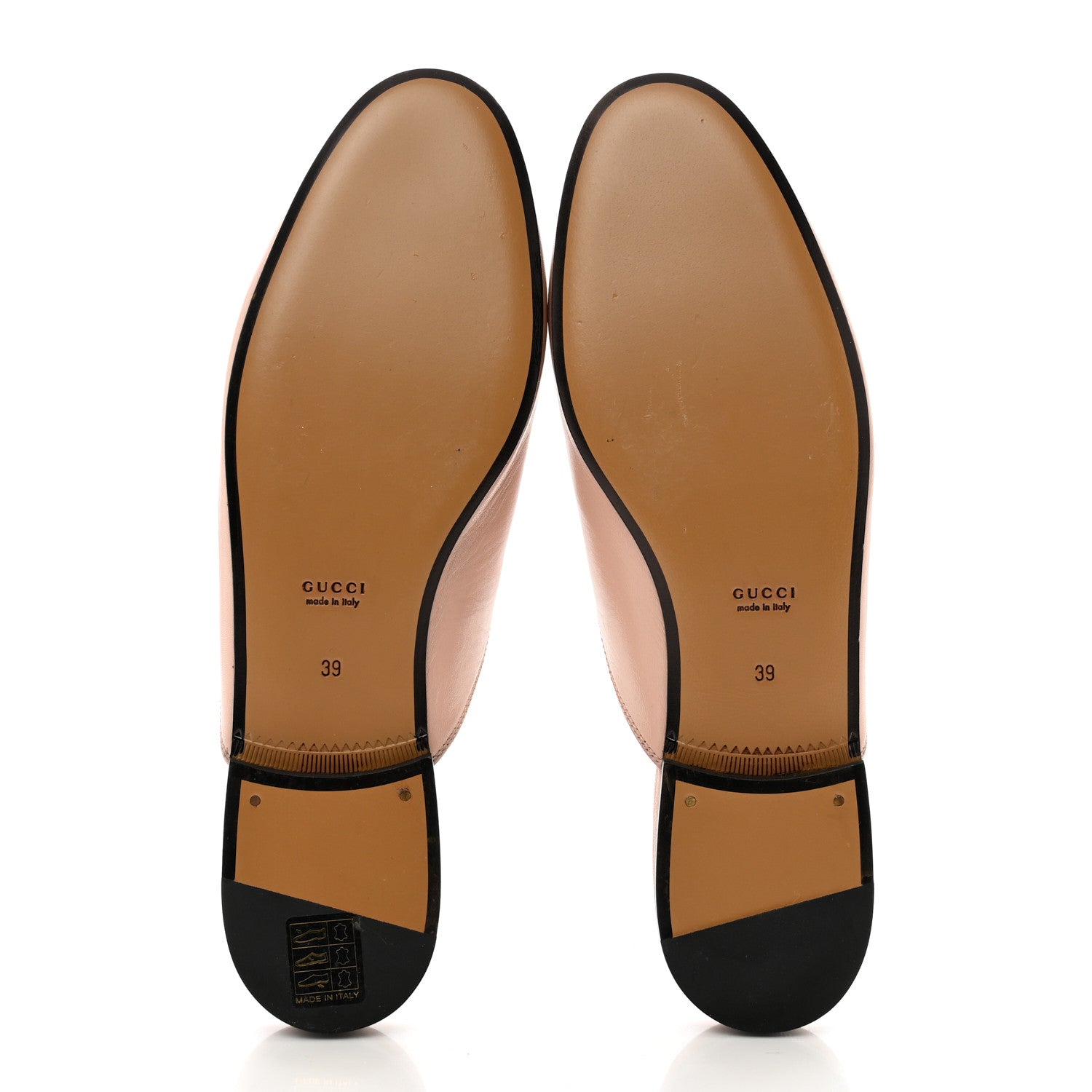 Gucci Malaga Kid Womens Princetown Slippers 39 Skin Rose 5 of 8