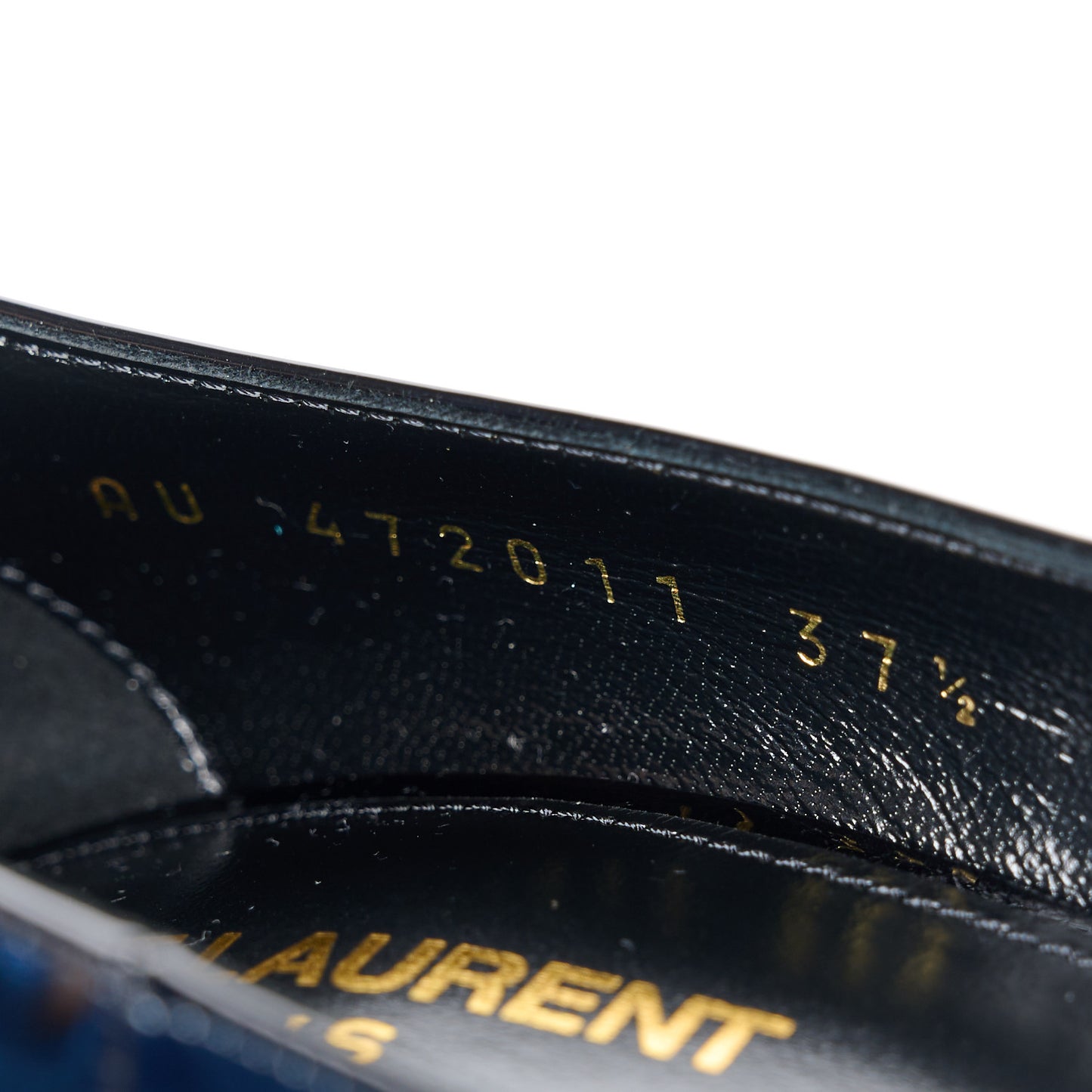 Patent Opyum 110 Pumps 37.5 Black Gold