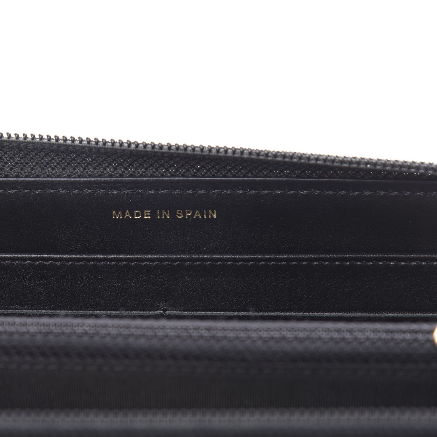 Chanel Caviar Large Timeless CC Zip Around Wallet Black 7 of 12