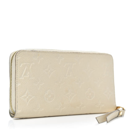 Louis Vuitton Empreinte Zippy Wallet Neige 3 of 13