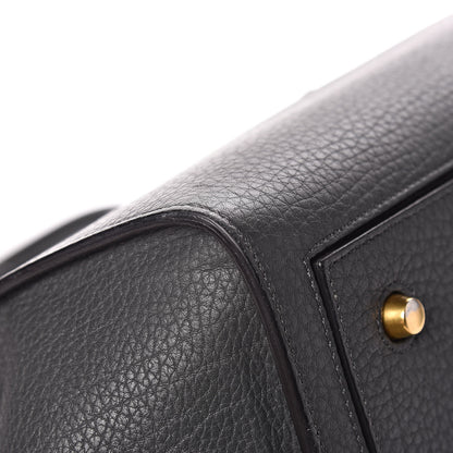 Celine Crisped Calfskin Medium Tie Knot Tote Anthracite 12 of 15