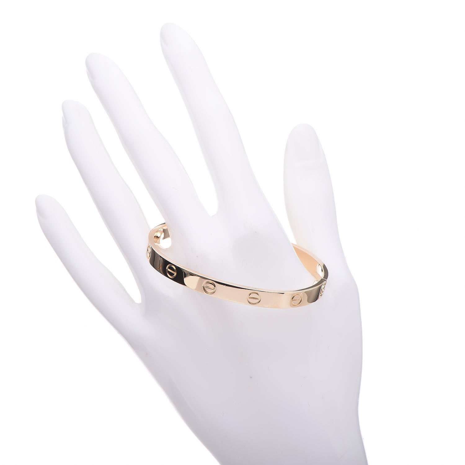 Cartier 18K Yellow Gold LOVE Bracelet 17 2 of 5