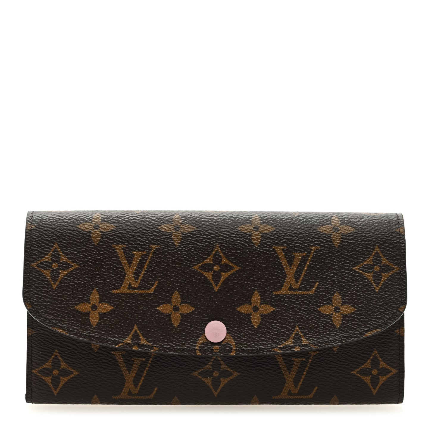 Monogram Emilie Wallet Rose Ballerine