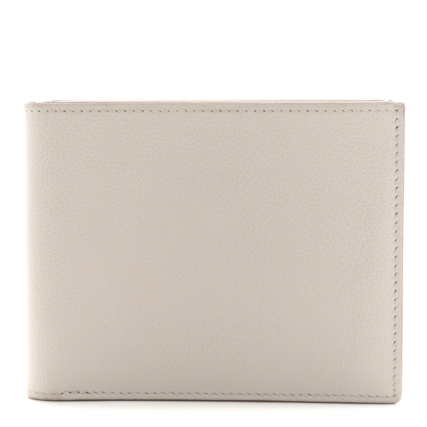 Hermes Evercolor Citizen Twill Compact Wallet Gris Perle 1 of 8