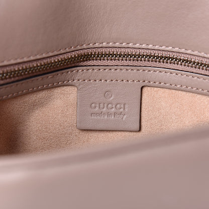 Gucci Calfskin Matelasse Small GG Marmont Shoulder Bag Porcelain Rose 6 of 9