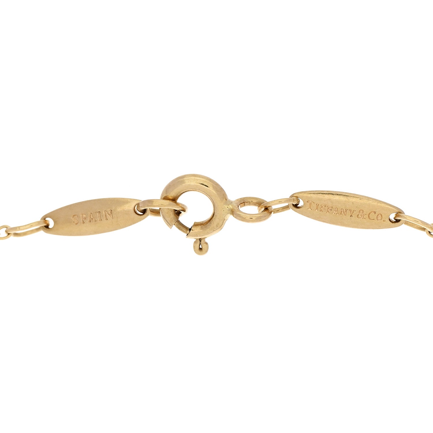 Tiffany 18K Yellow Gold Cultured Pearl 5.5-6mm  Elsa Peretti Pearls By The Yard Bracelet 3 of 5