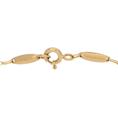 Tiffany 18K Yellow Gold Cultured Pearl 5.5-6mm  Elsa Peretti Pearls By The Yard Bracelet 3 of 5
