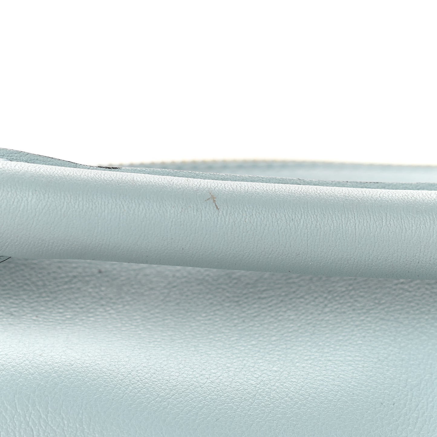 Calfskin Medium Puzzle Bag Aqua Light Blue Stone Blue