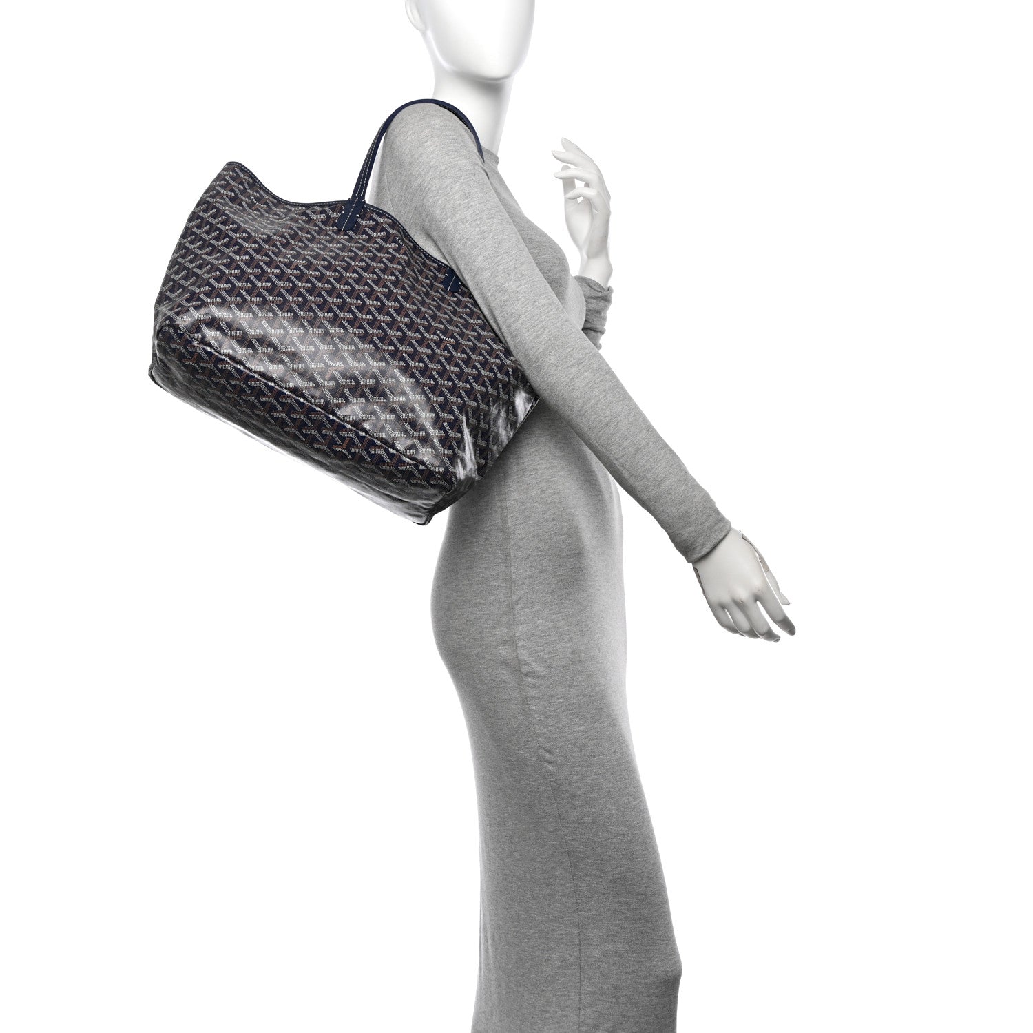 Goyard Goyardine Saint Louis PM Navy 2 of 11