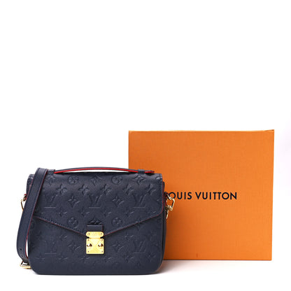 Louis Vuitton Empreinte Pochette Metis Marine Rouge 13 of 13