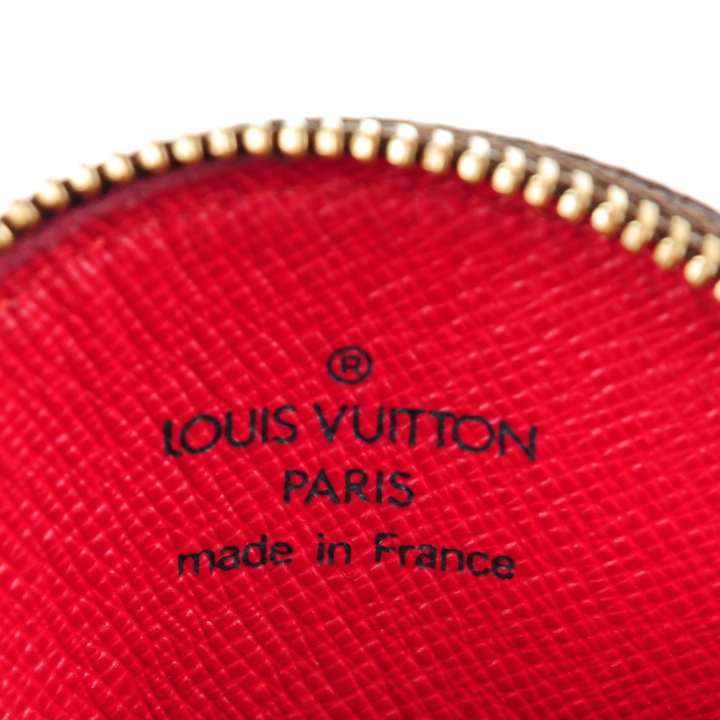 Monogram Cerises Round Coin Purse