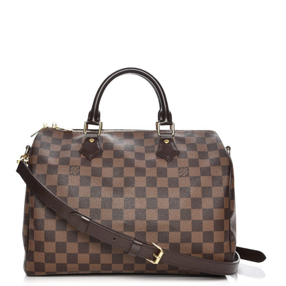 Louis Vuitton Damier Ebene Speedy Bandouliere 30 1 of 9