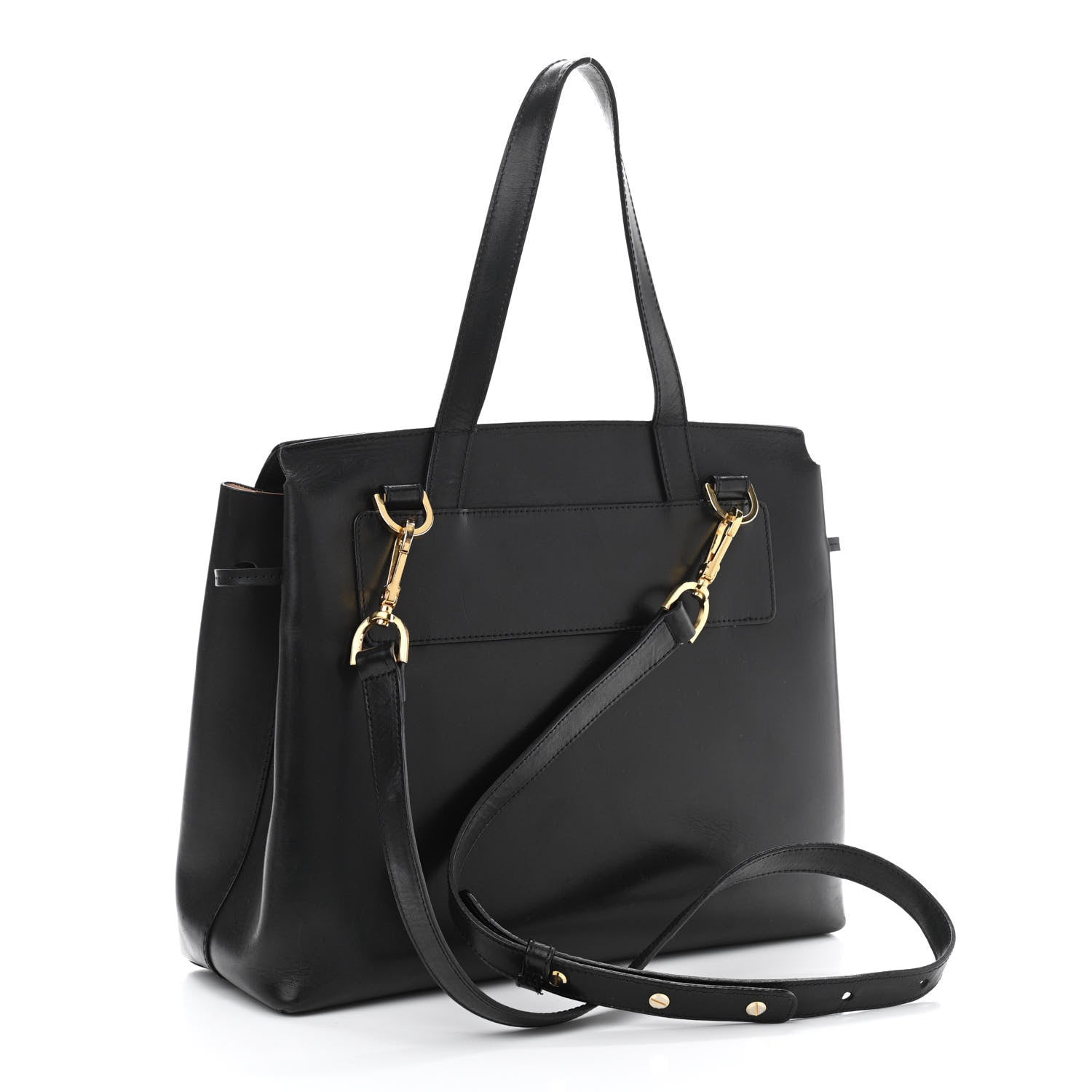 Mansur Gavriel Calfskin Lady Bag Black Ballerina 3 of 15