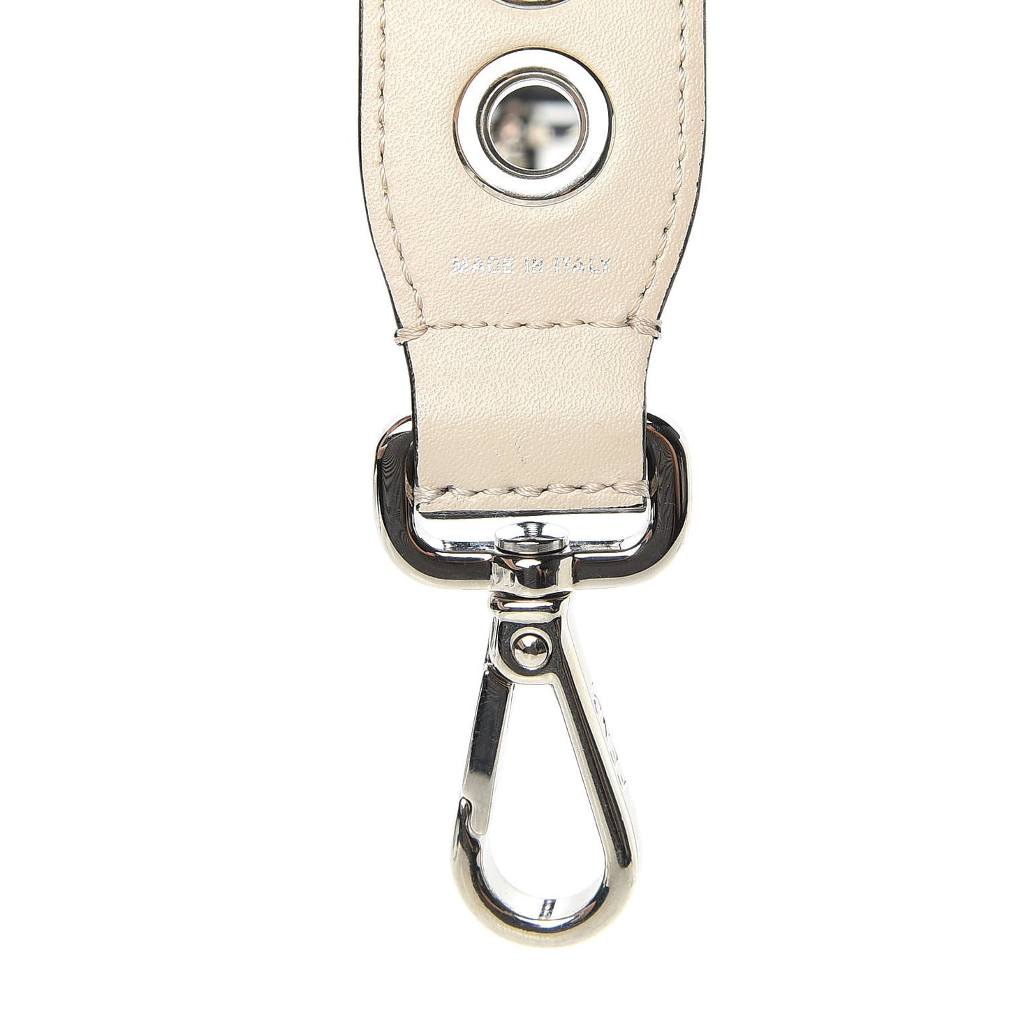 Vitello Liberty Grommet Bi-Color Mini Strap You Black Camelia