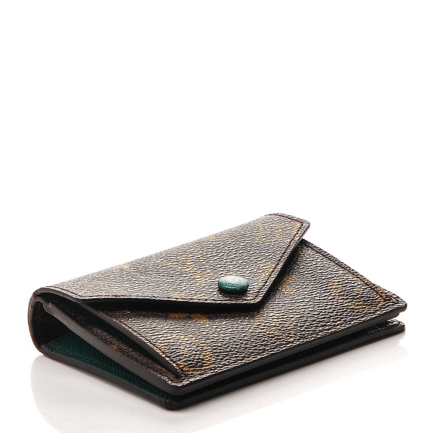 Louis Vuitton Monogram Compact Marie Wallet Vert 4 of 7