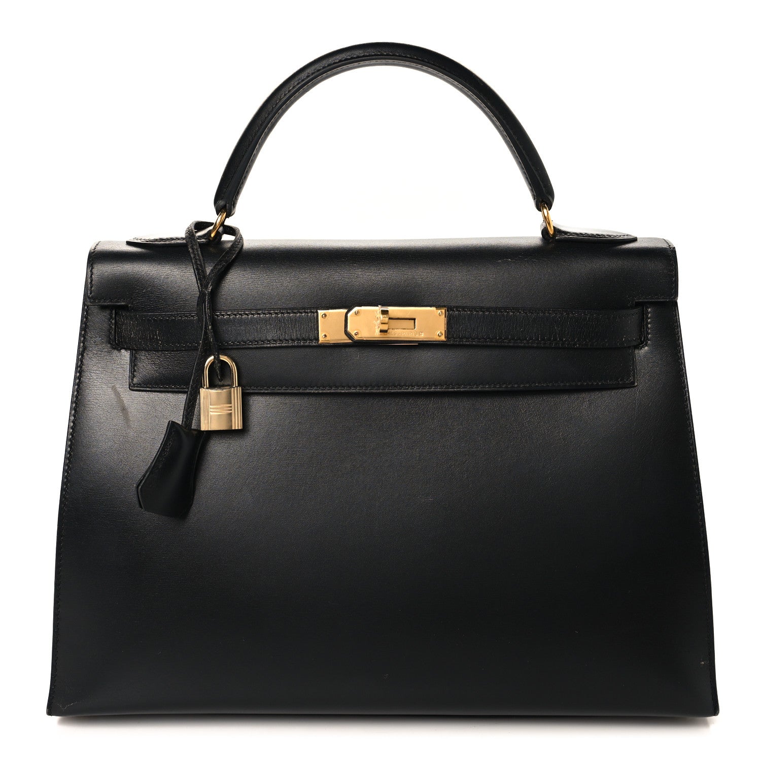 Hermes Box Kelly Sellier 32 Black 2 of 37