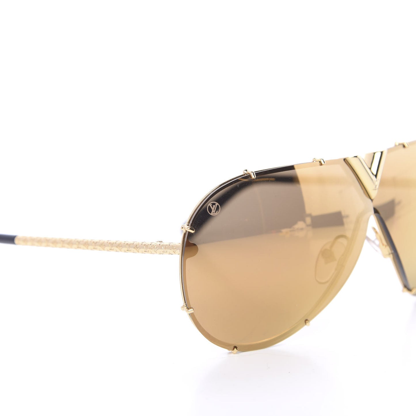 LV Drive Sunglasses Z0896W Gold