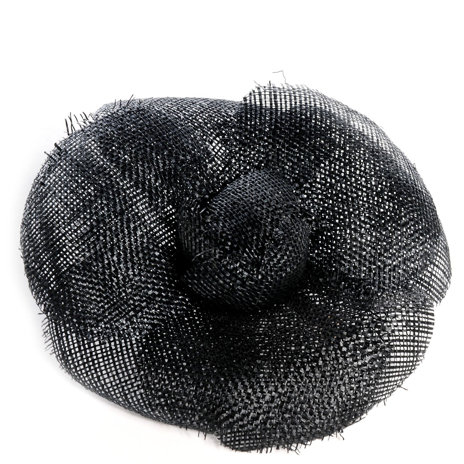Chanel Camellia Flower Brooch Black 1 of 5