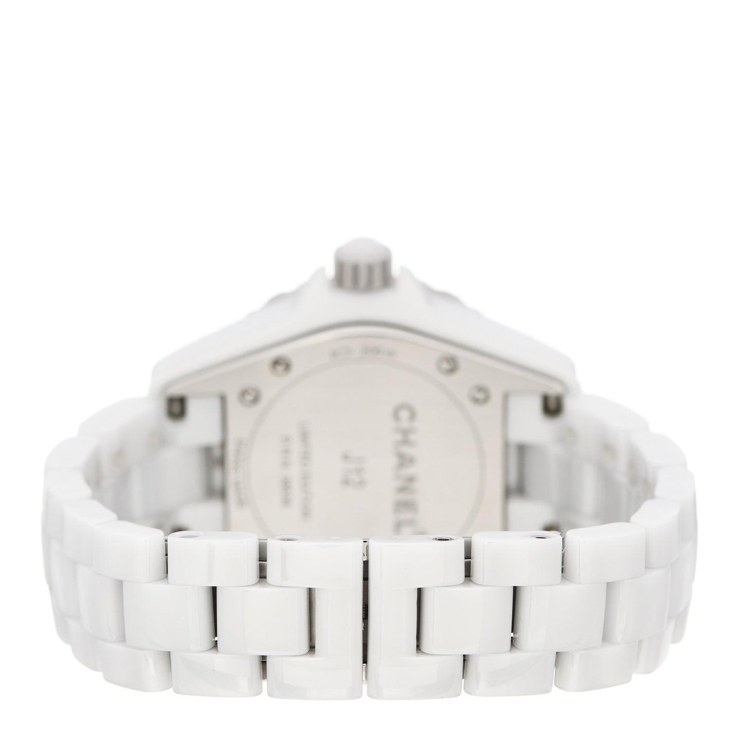 Stainless Steel Ceramic 33mm J12 Quartz Watch Pink