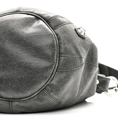 Balenciaga Agneau Giant 12 Silver Hardware Mini Pompon Gris Fossile 11 of 11