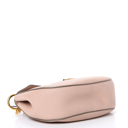 Chloe Grained Lambskin Drew Shoulder Bag Cement Pink 3 of 11