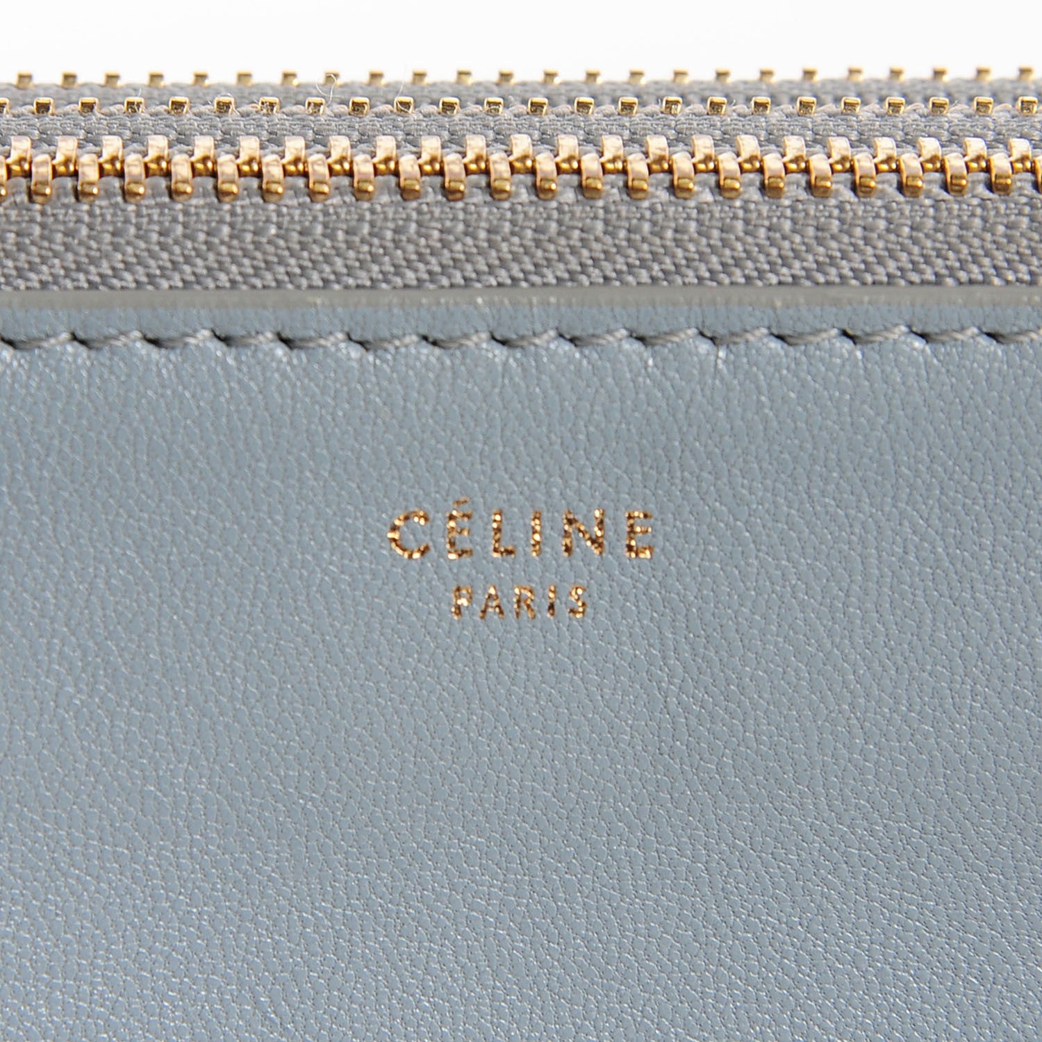 Celine Lambskin Large Trio Crossbody Bag Slate 6 of 8