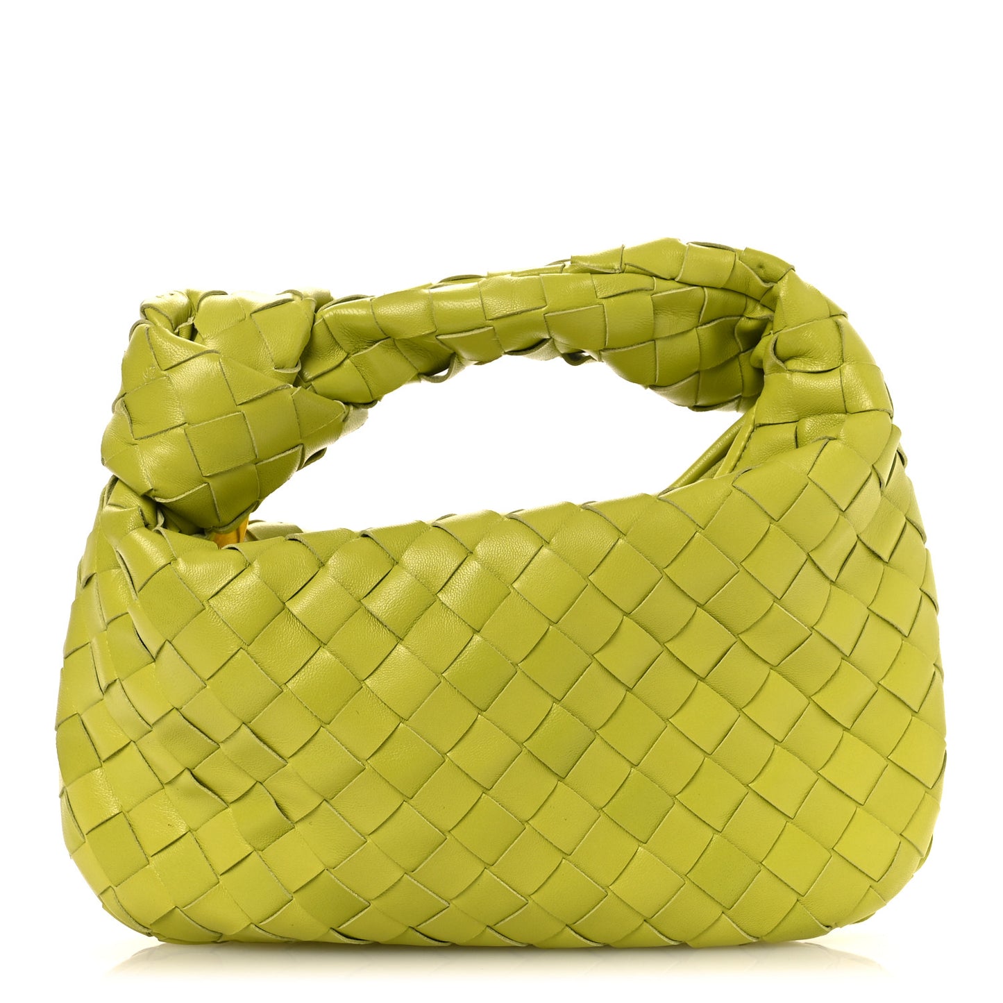 Nappa Intrecciato Mini Jodie Kiwi