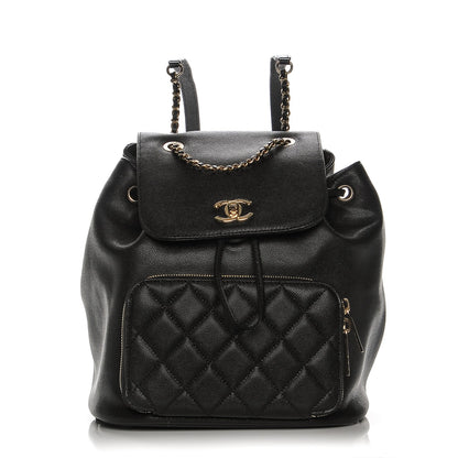 Chanel Caviar Quilted Business Affinity Backpack Black 1 of 8