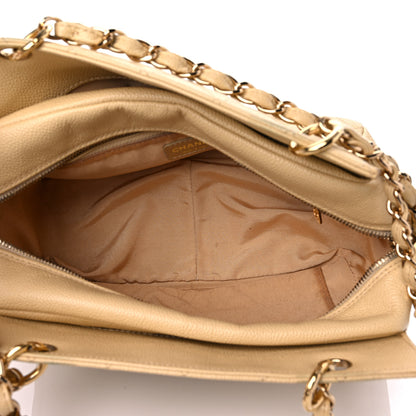 Chanel Caviar Quilted Petit Timeless Tote PTT Beige 5 of 24