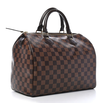 Louis Vuitton Damier Ebene Speedy 30 3 of 9