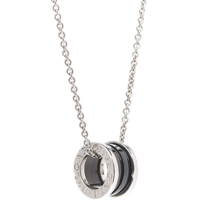 Bulgari Sterling Silver Ceramic Save The Children Pendant Necklace 4 of 7