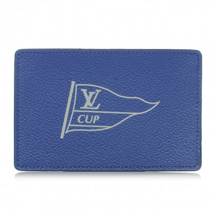 Louis Vuitton Cup Card Holder Blue 1 of 5