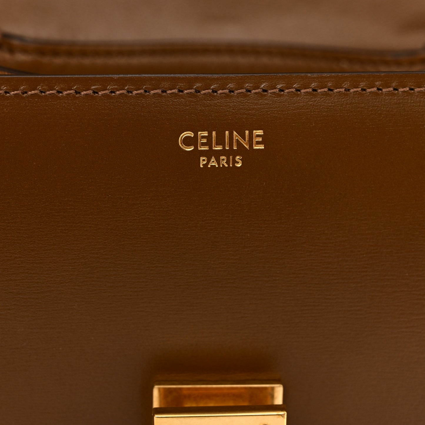 Box Calfskin Small Classic Box Flap Bag Camel