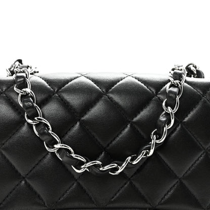 Chanel Lambskin Quilted Mini Square Flap Black 8 of 11