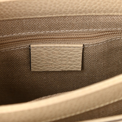 Gucci Dollar Calfskin Interlocking G Crossbody Bag Mystic White 6 of 9