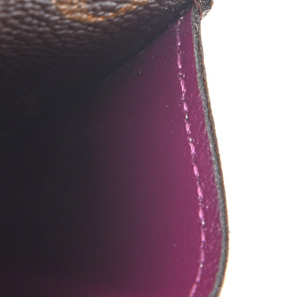 Louis Vuitton Monogram Totem Sarah Wallet Magenta 7 of 7