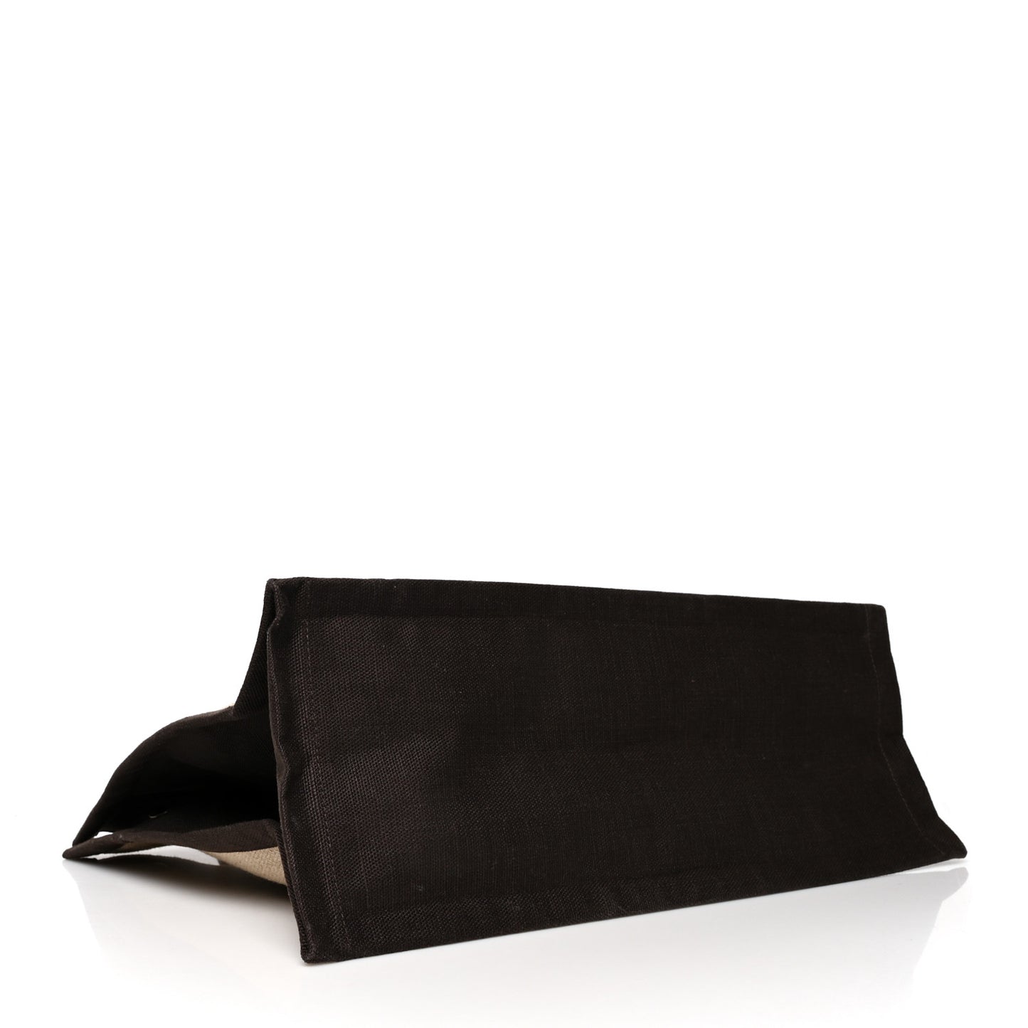 Linen Calfskin Rive Gauche Tote Natural