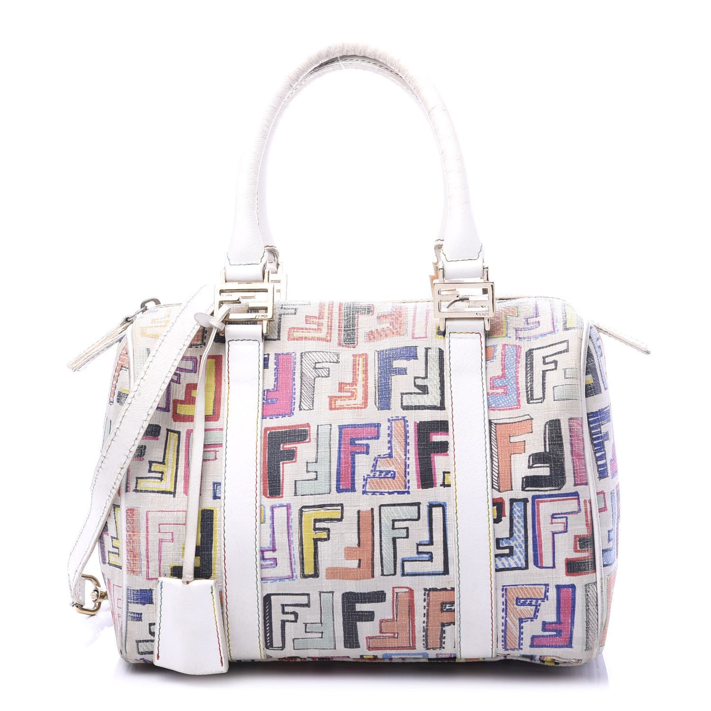 Zucca Spalmati Vitello FF Multicolor Forever Boston Multicolor White