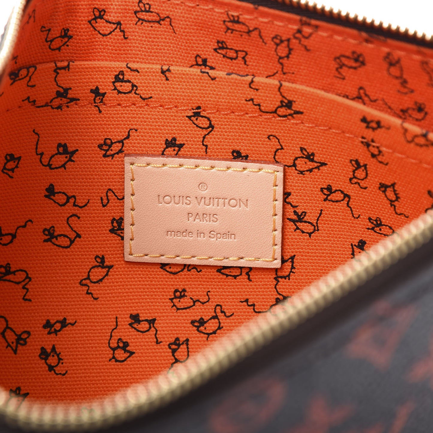 Catogram Neverfull MM GM Pochette Marron