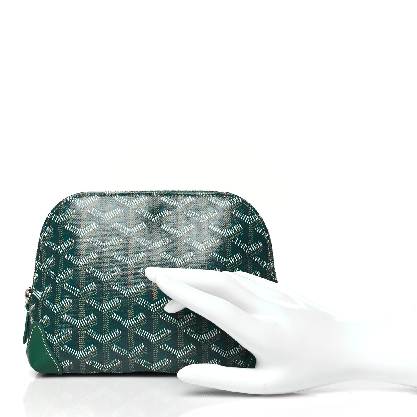 Goyardine Vendome Toiletry Pouch Green