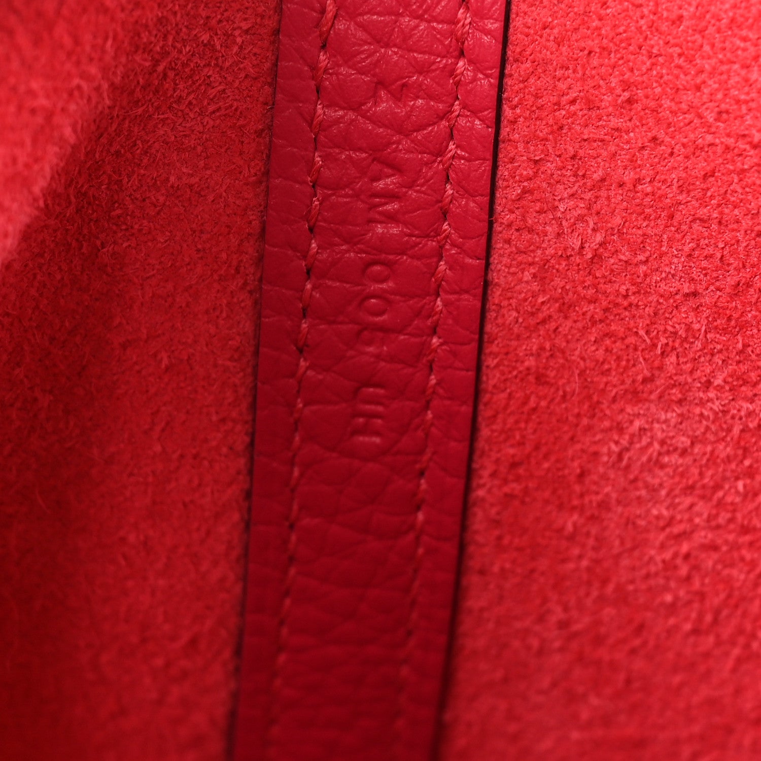 Hermes Taurillon Clemence Swift Eclat Picotin Lock 18 PM Framboise Rouge Sellier 7 of 13