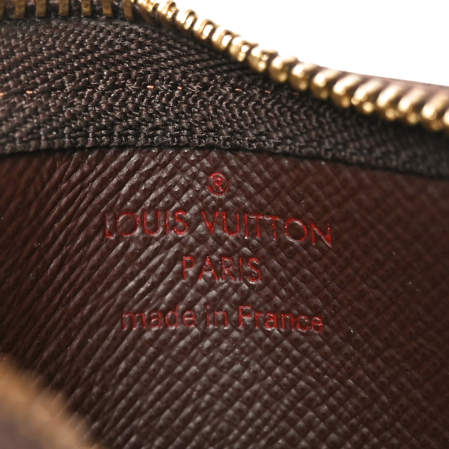 Damier Ebene Key Pouch